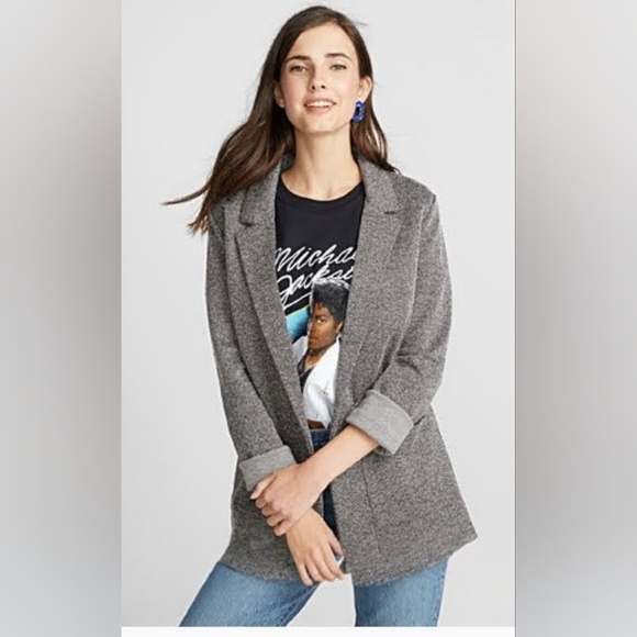 twik Jackets & Blazers - Simons Twik printed fine knit chevron jacket size M